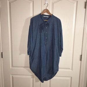 H&M Denim Shirt Dress
